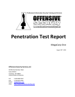 Offensive Security Penetrantion Testing Report.pdf